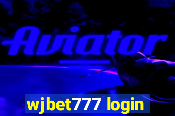 wjbet777 login